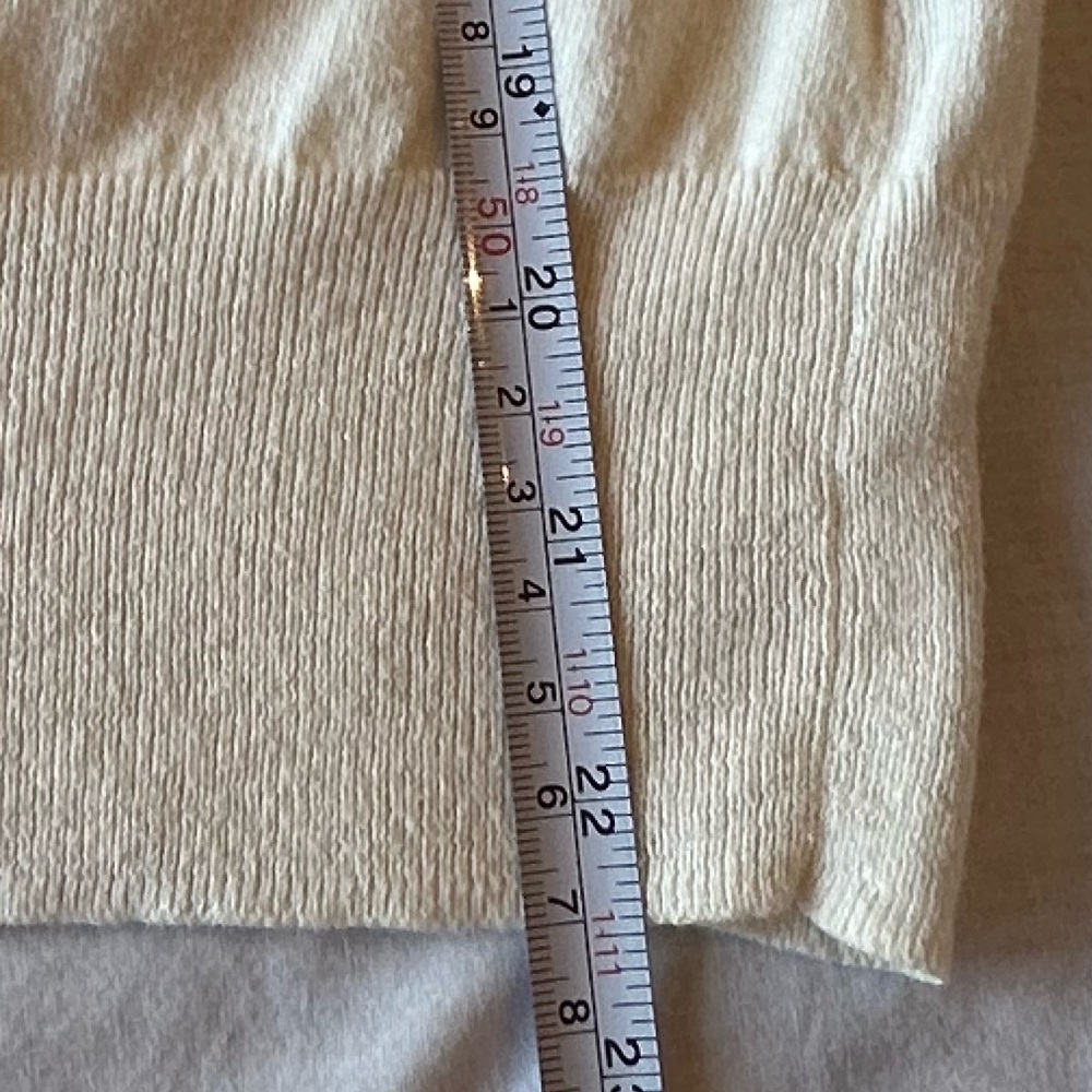 Talbots Ivory Knit Top - Picture 4 of 7